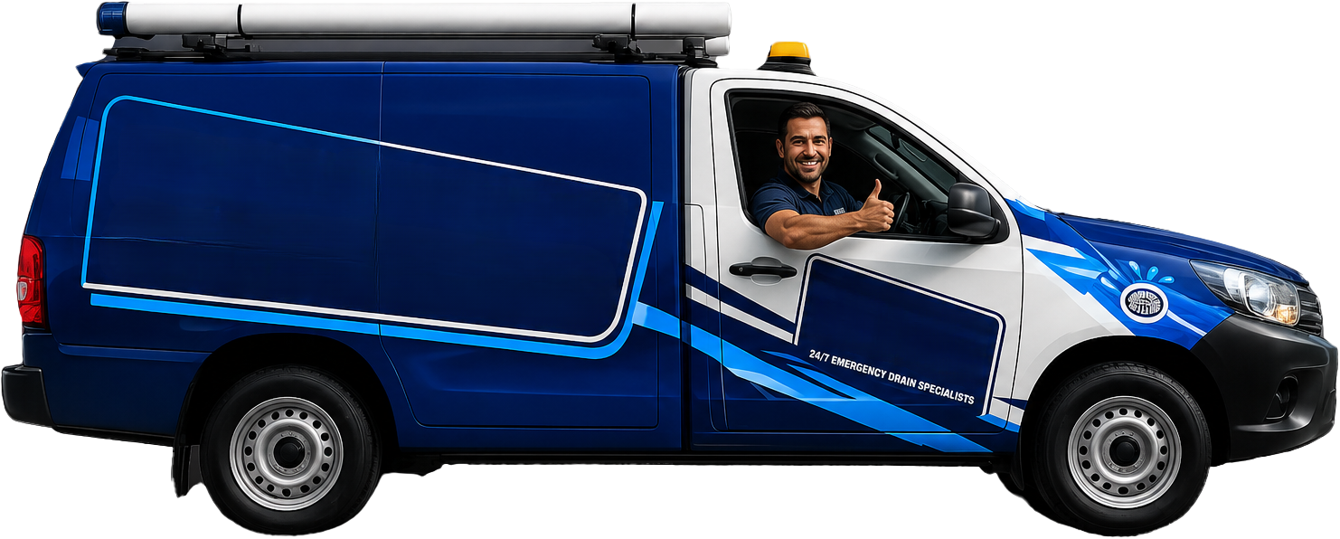 Clyde Blocked Drains service van